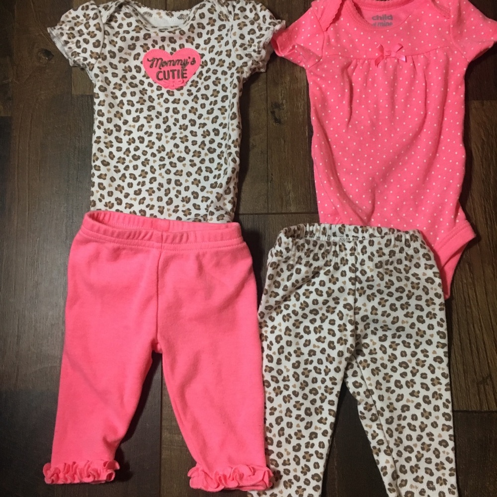 Newborn mix n match outfits